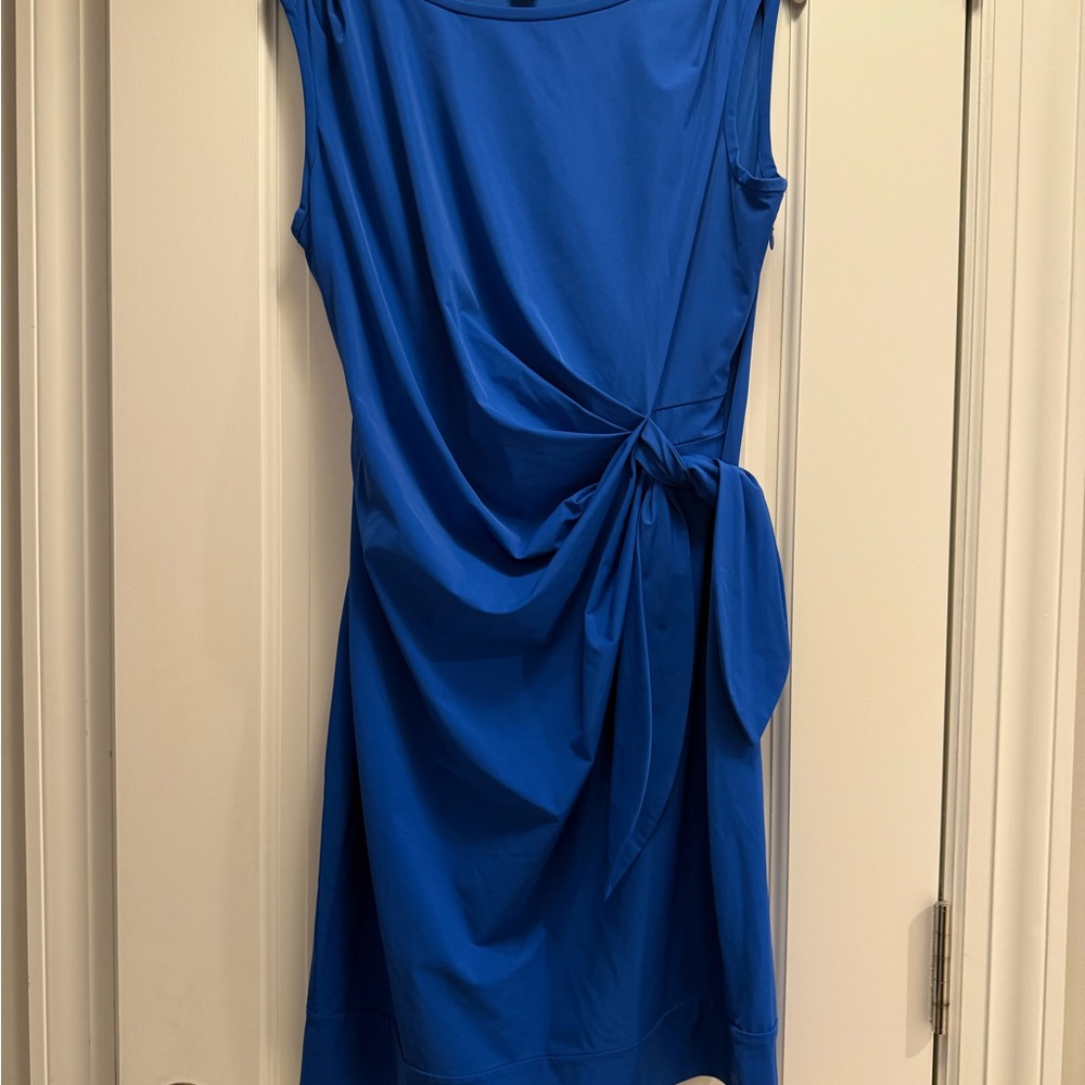 Diane Von Furstenberg Blue Mini Dress